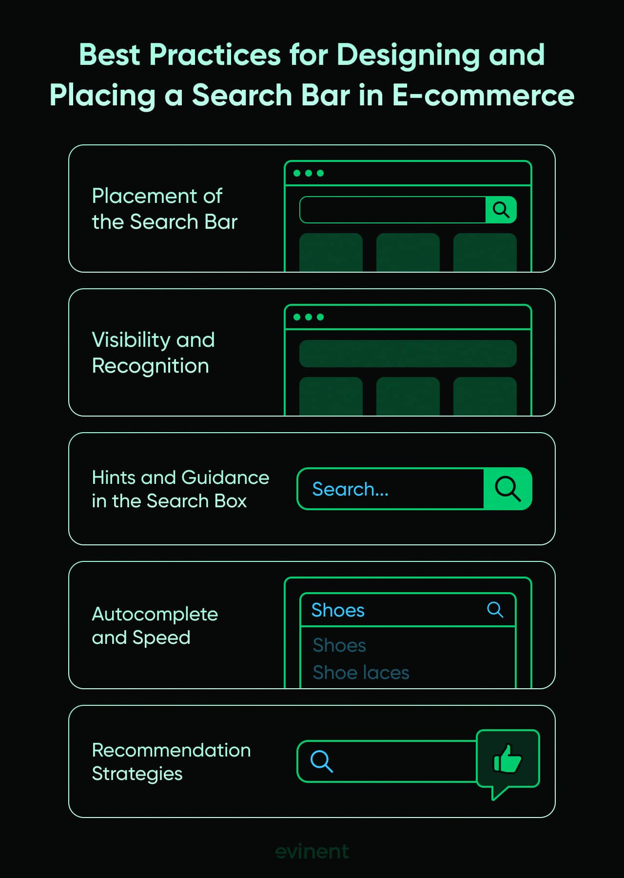 best practices for designing and placing a search bar in e-commerce